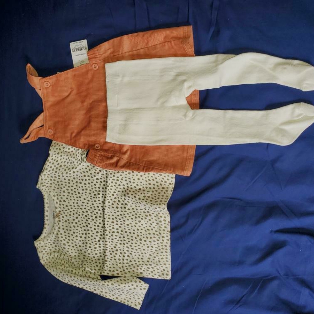 Carters 3 piece outfit size 9 months